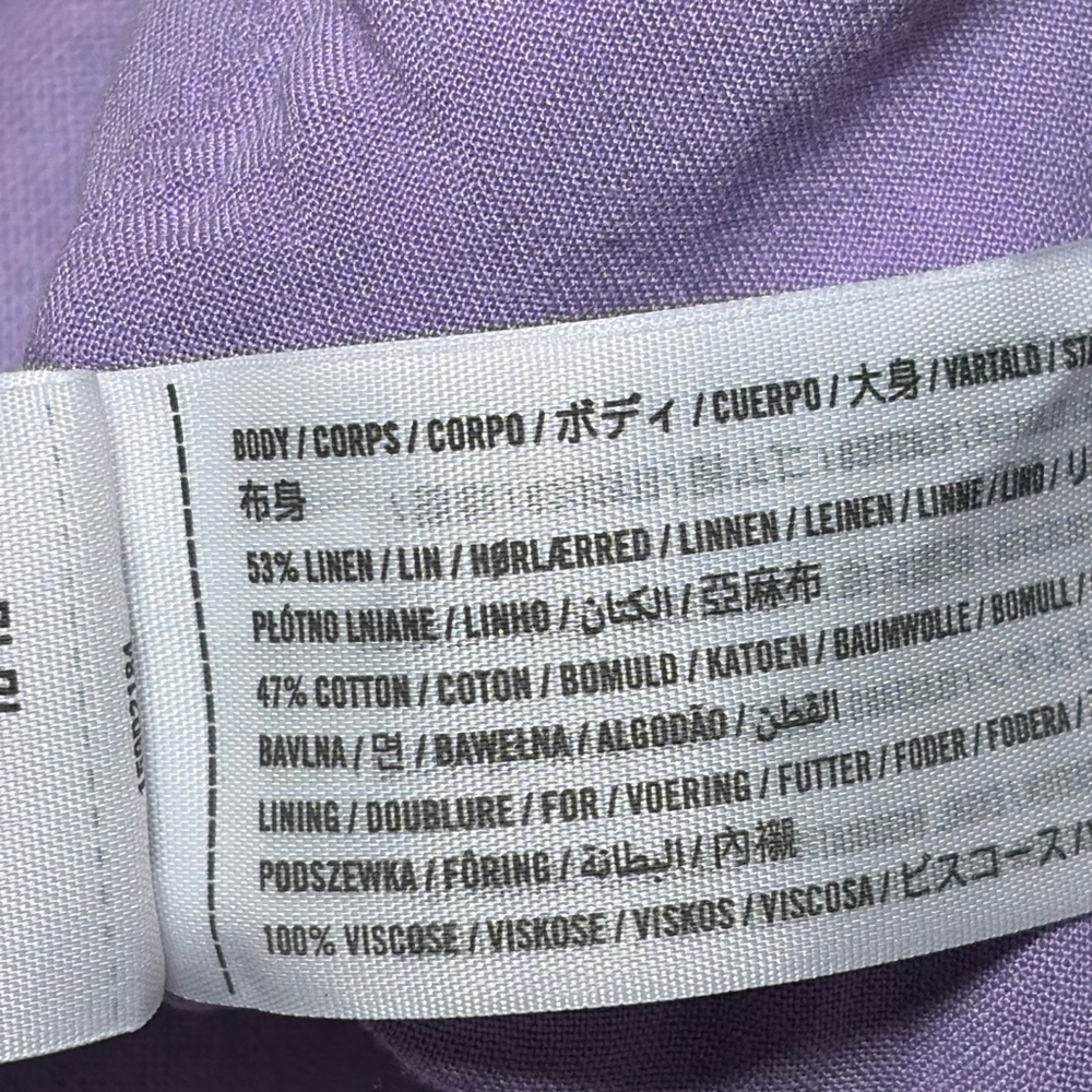 Abercrombie & Fitch Lavender Mini Dress - Picture 6 of 9